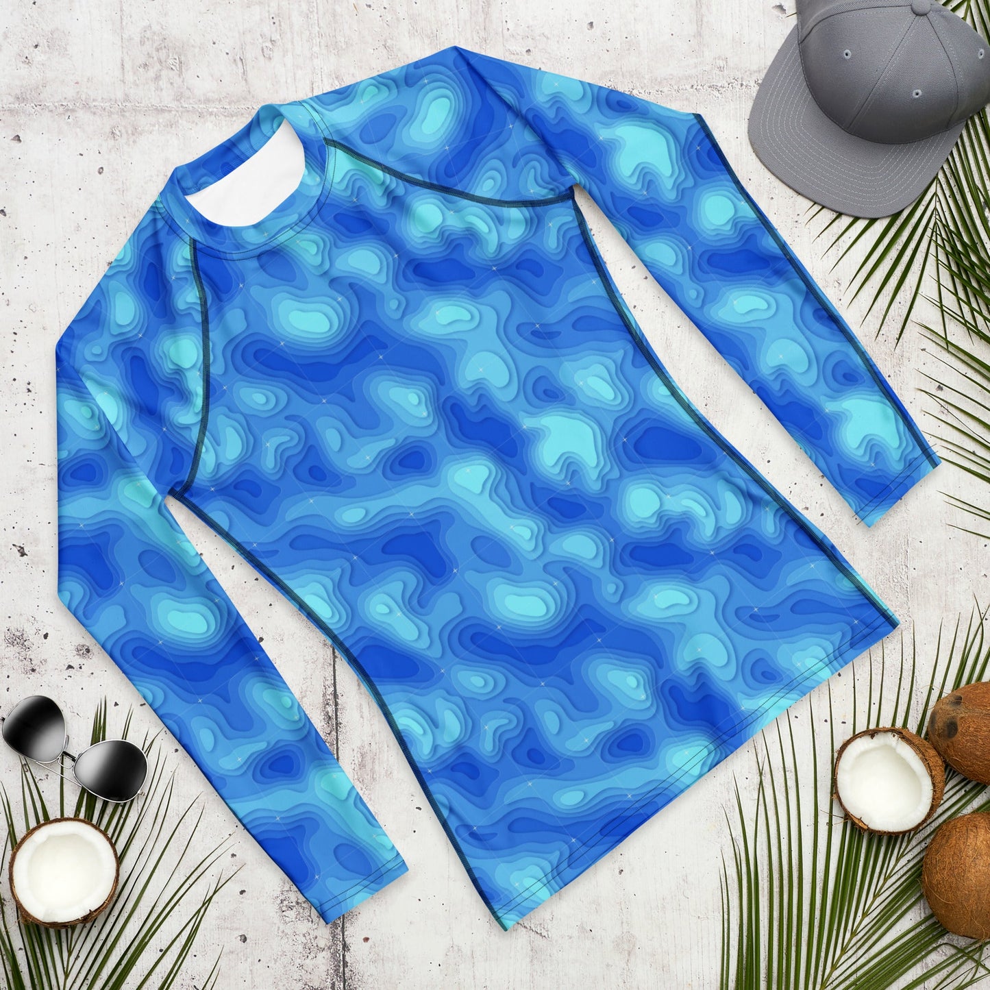 Lightweight Compression Shirt - Lagoon - Physique Bodyware