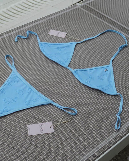 LONDON BIKINI - BLUE