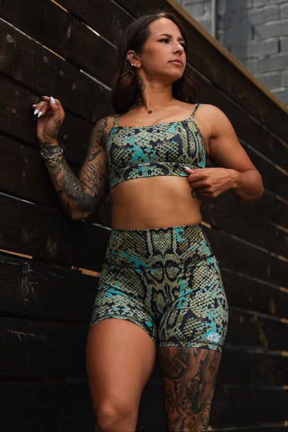 Straight Strap Sports Bra | Lethal Venom