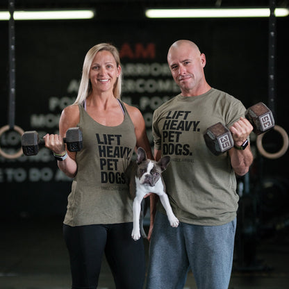 Lift Heavy. Pet Dogs. - Women's Tank