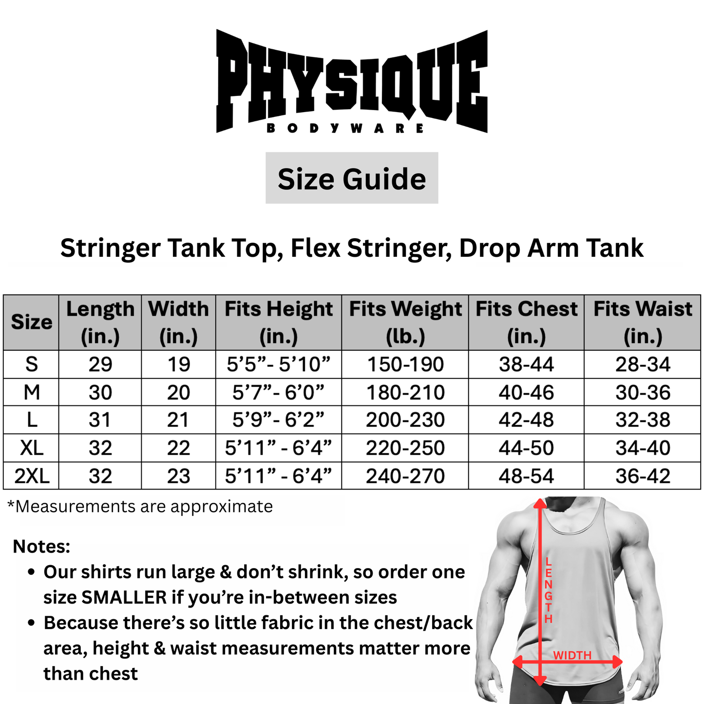(Blem) Drop Arm Tank Top