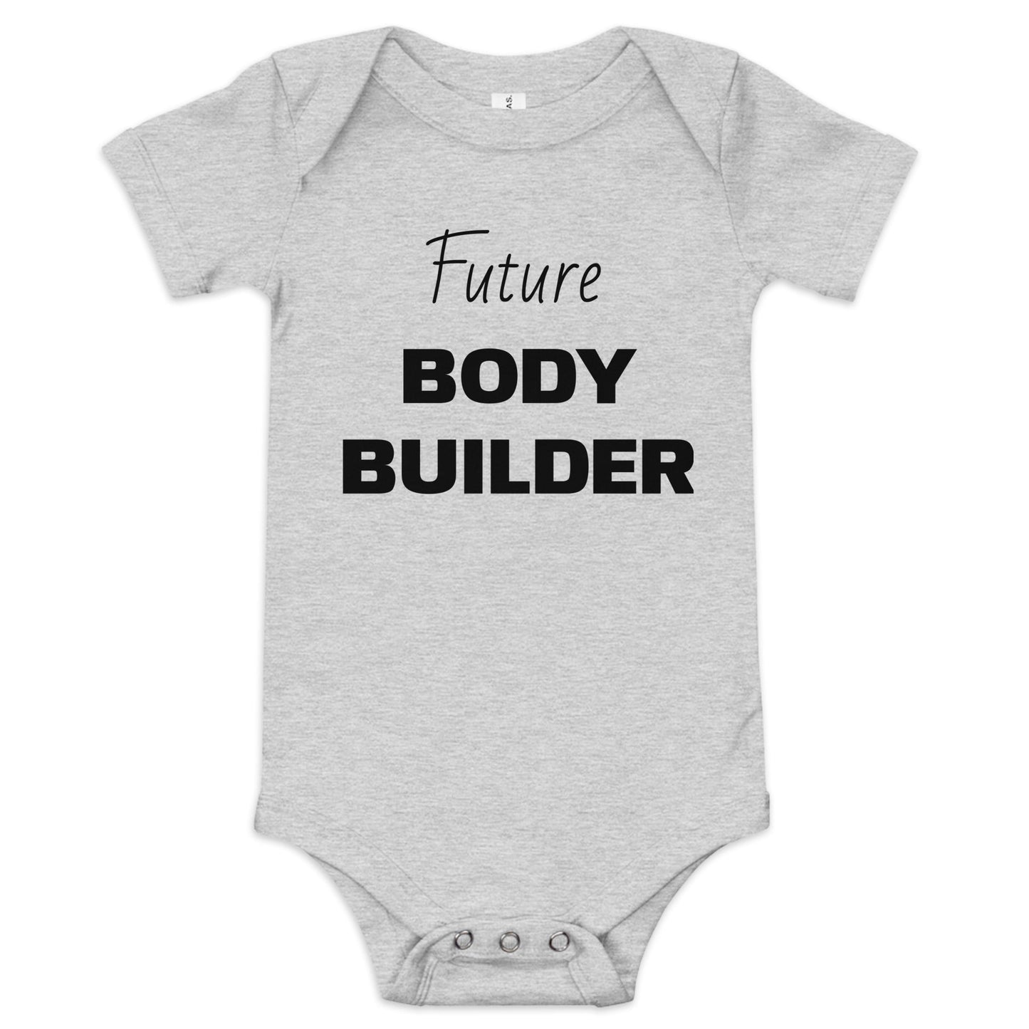 Baby Short Sleeve Onesie - Future Bodybuilder - Physique Bodyware