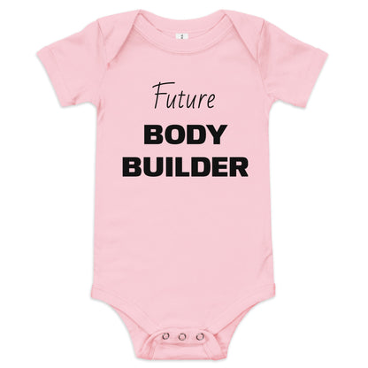 Baby Short Sleeve Onesie - Future Bodybuilder - Physique Bodyware