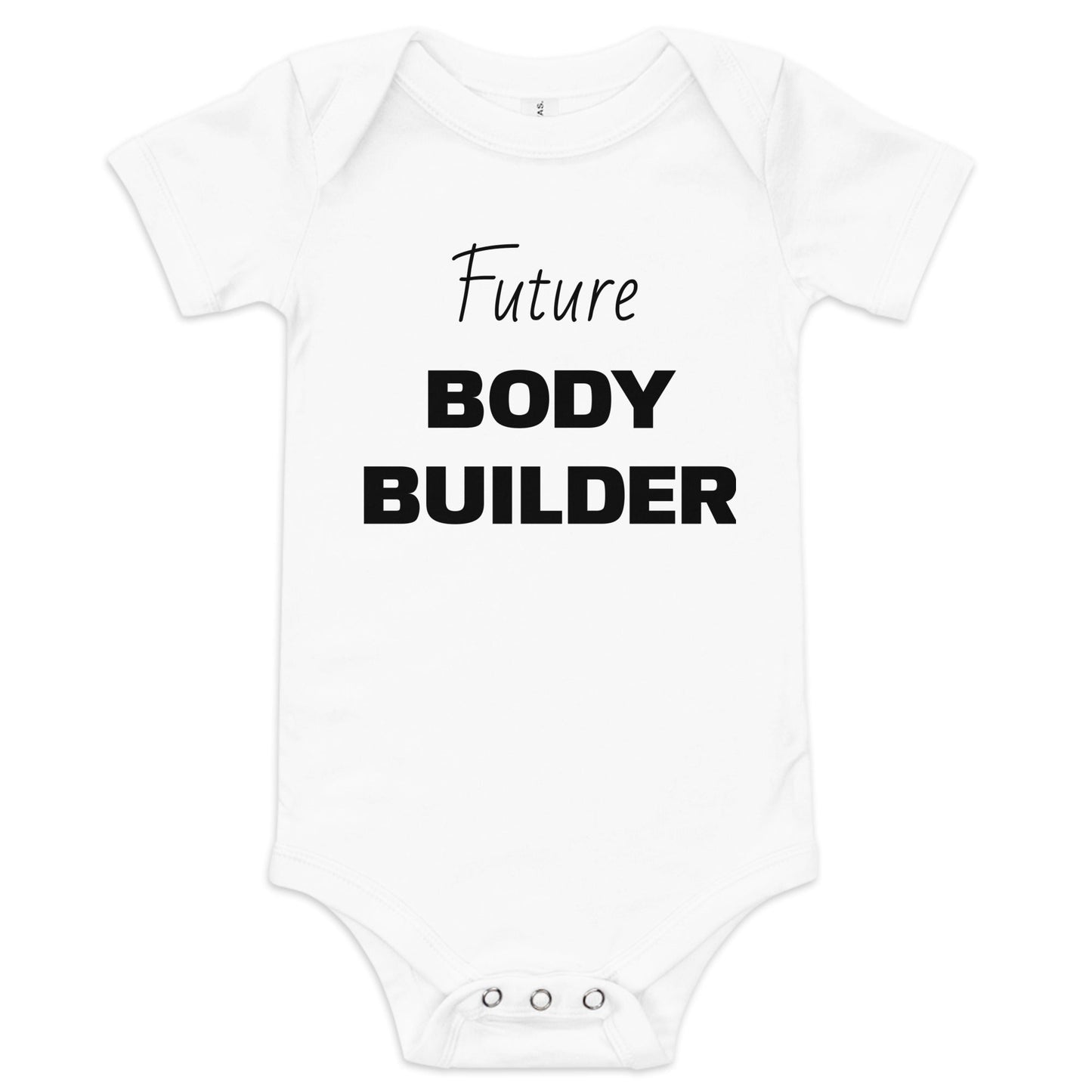 Baby Short Sleeve Onesie - Future Bodybuilder - Physique Bodyware