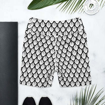 High - Waisted Yoga Shorts - Dragonscale - Physique Bodyware