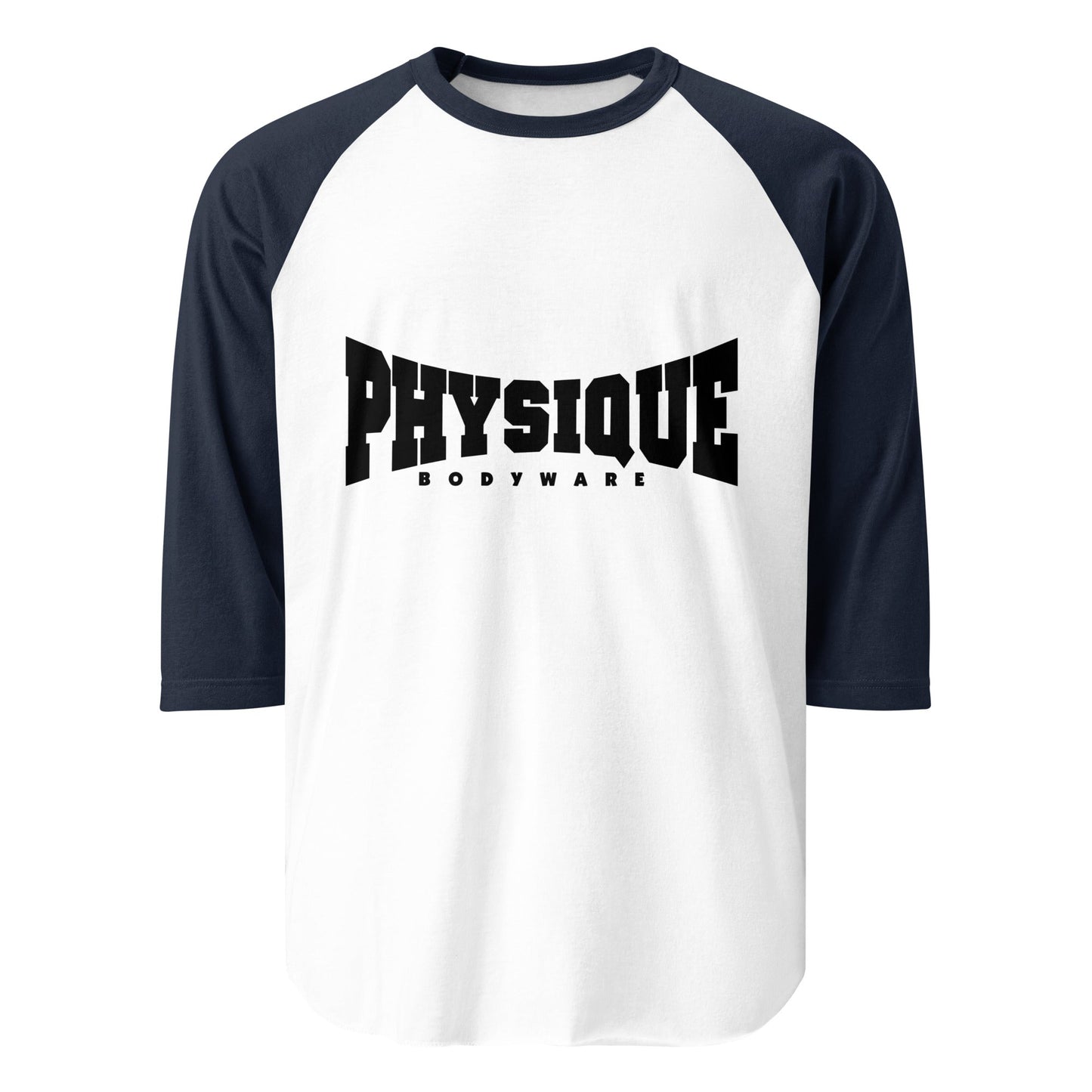Raglan Shirt - 3/4 Sleeve - Physique Bodyware