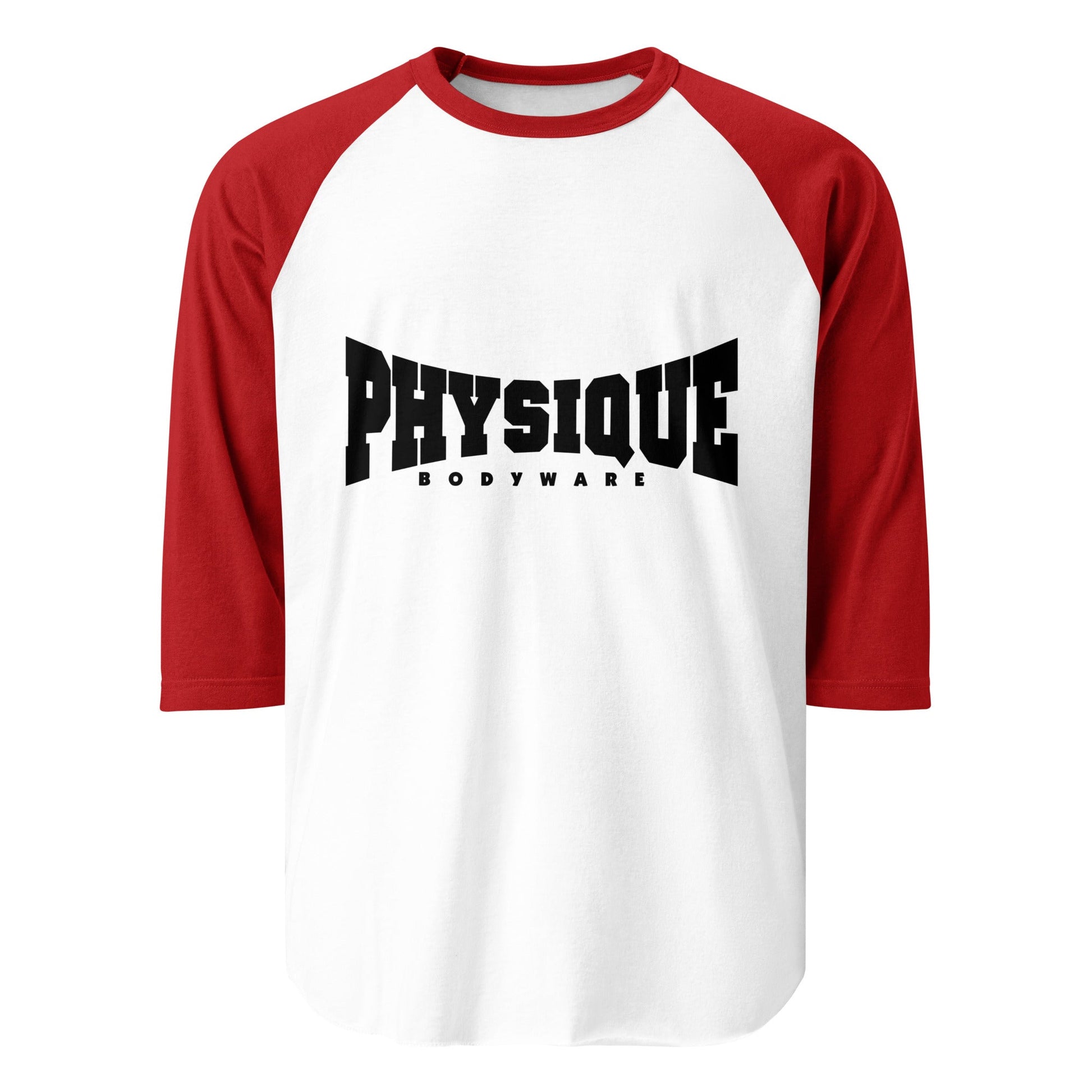 Raglan Shirt - 3/4 Sleeve - Physique Bodyware