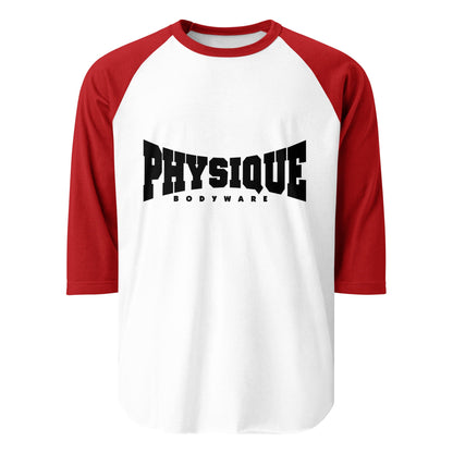 Raglan Shirt - 3/4 Sleeve - Physique Bodyware