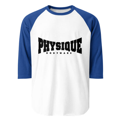 Raglan Shirt - 3/4 Sleeve - Physique Bodyware