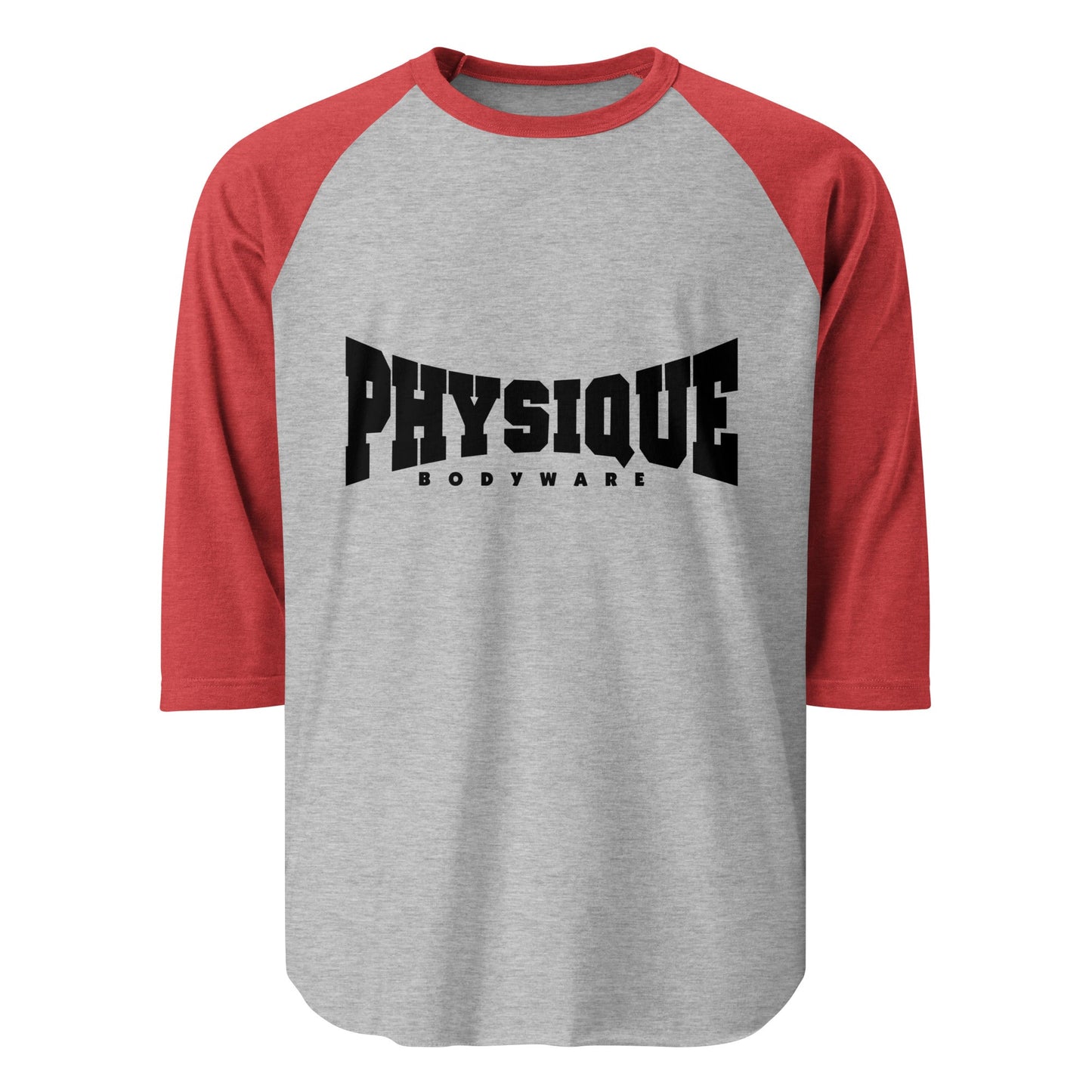 Raglan Shirt - 3/4 Sleeve - Physique Bodyware