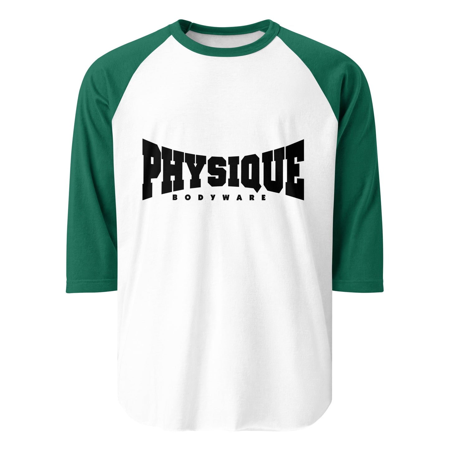 Raglan Shirt - 3/4 Sleeve - Physique Bodyware