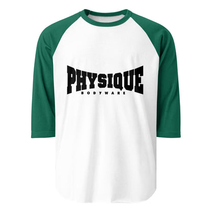 Raglan Shirt - 3/4 Sleeve - Physique Bodyware