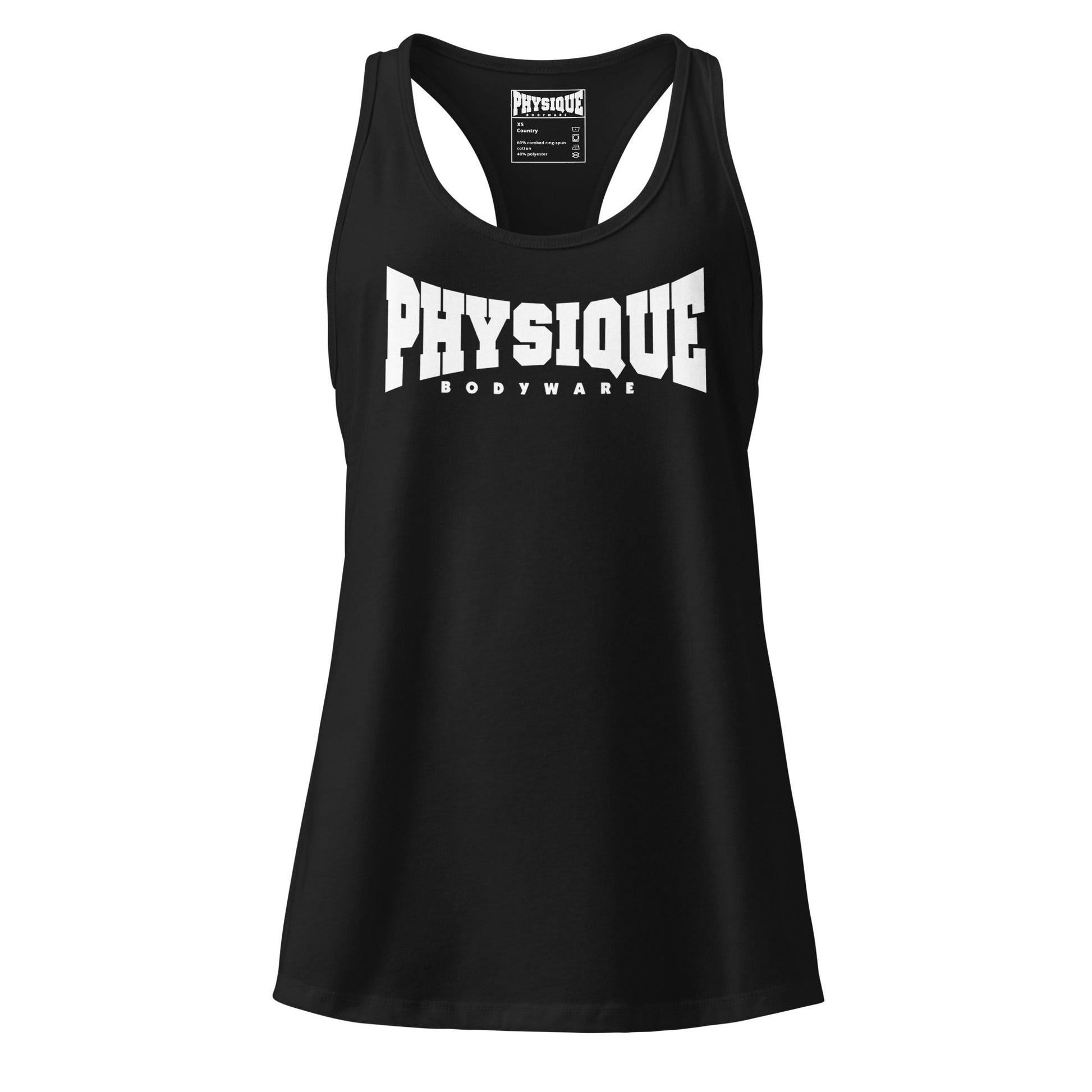 Women’s Fitted Racerback Tank Top - Physique Bodyware
