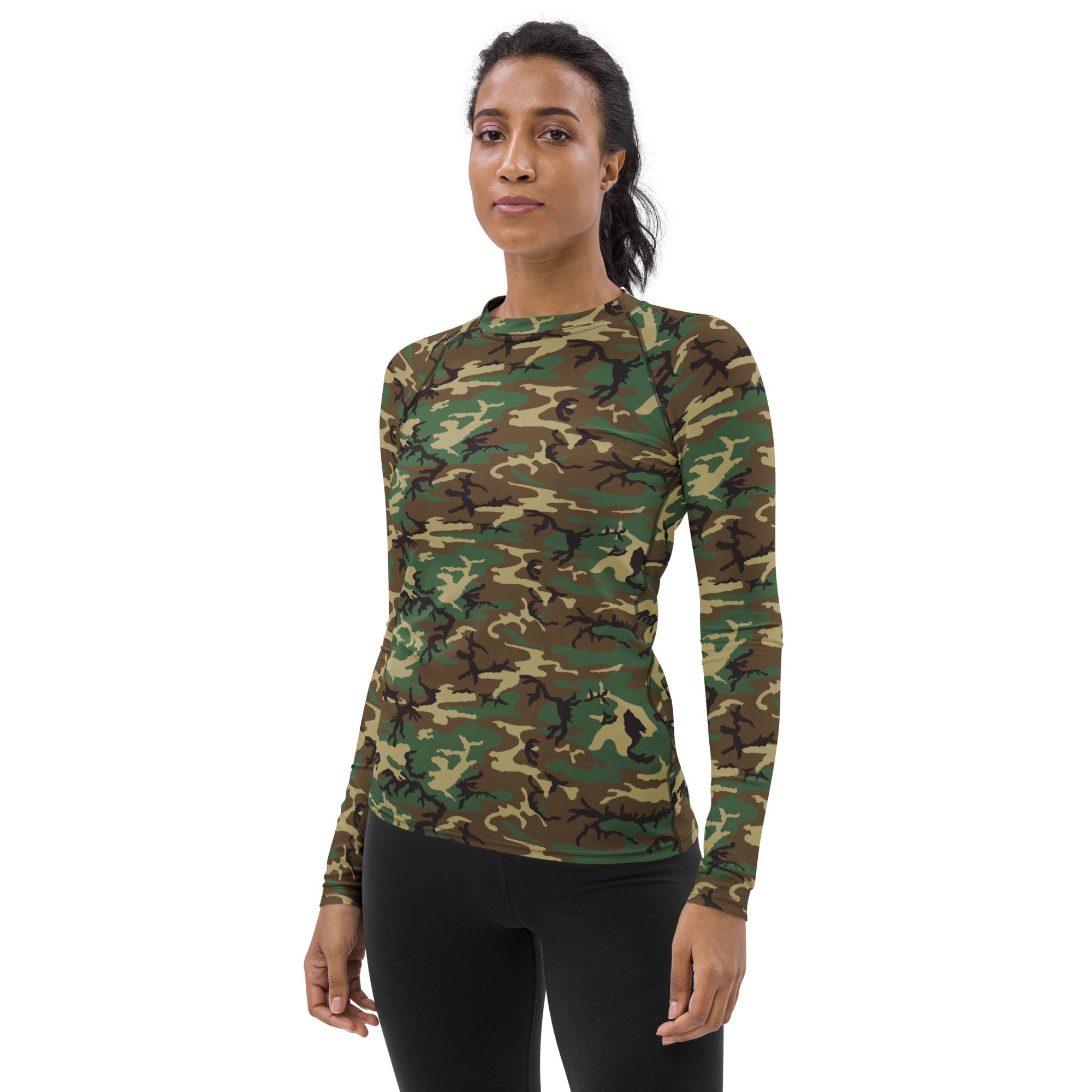 Women's Rash Guard - Camo – Physique Bodyware