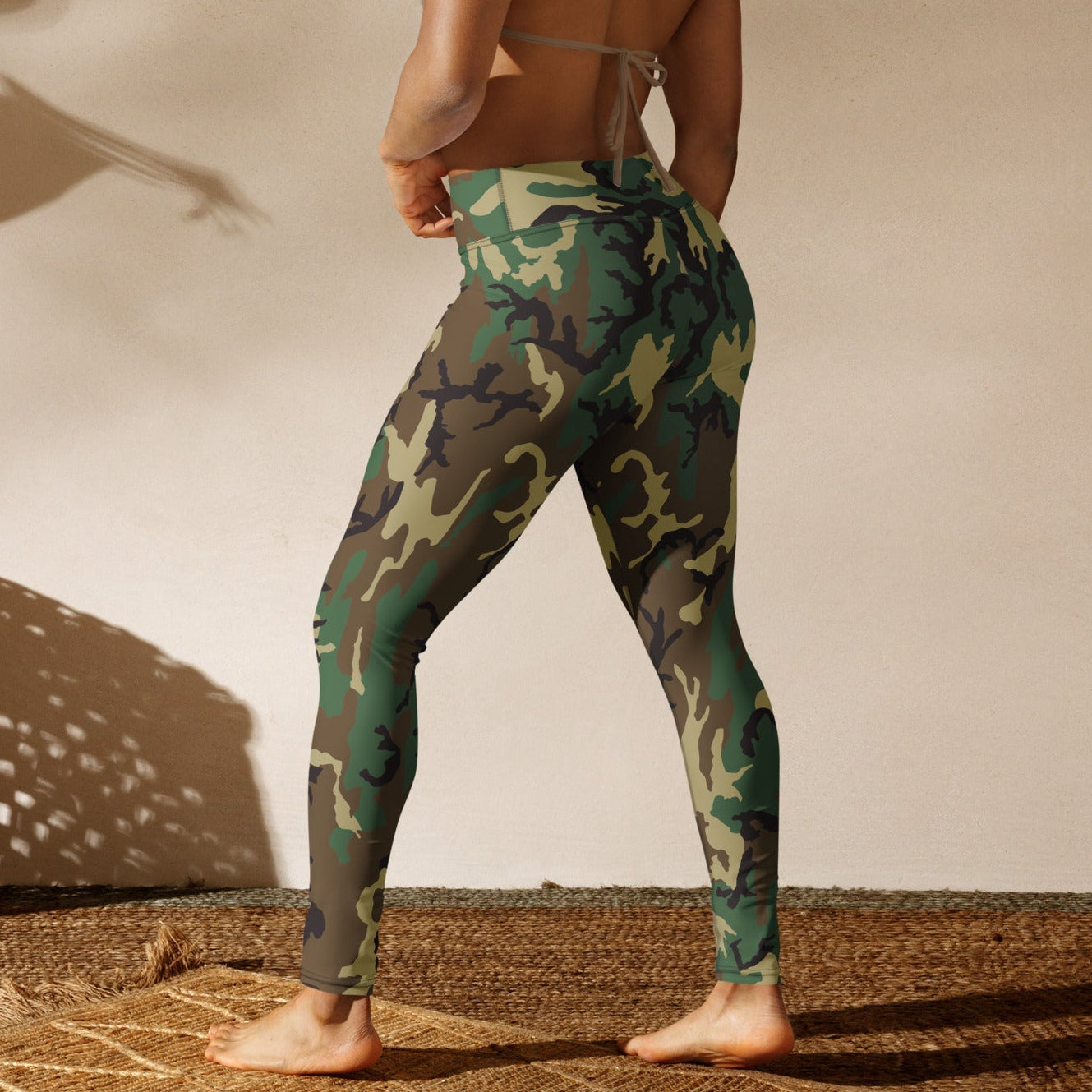 Yoga Leggings - Camo - Physique Bodyware