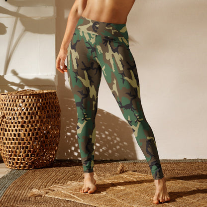 Yoga Leggings - Camo - Physique Bodyware