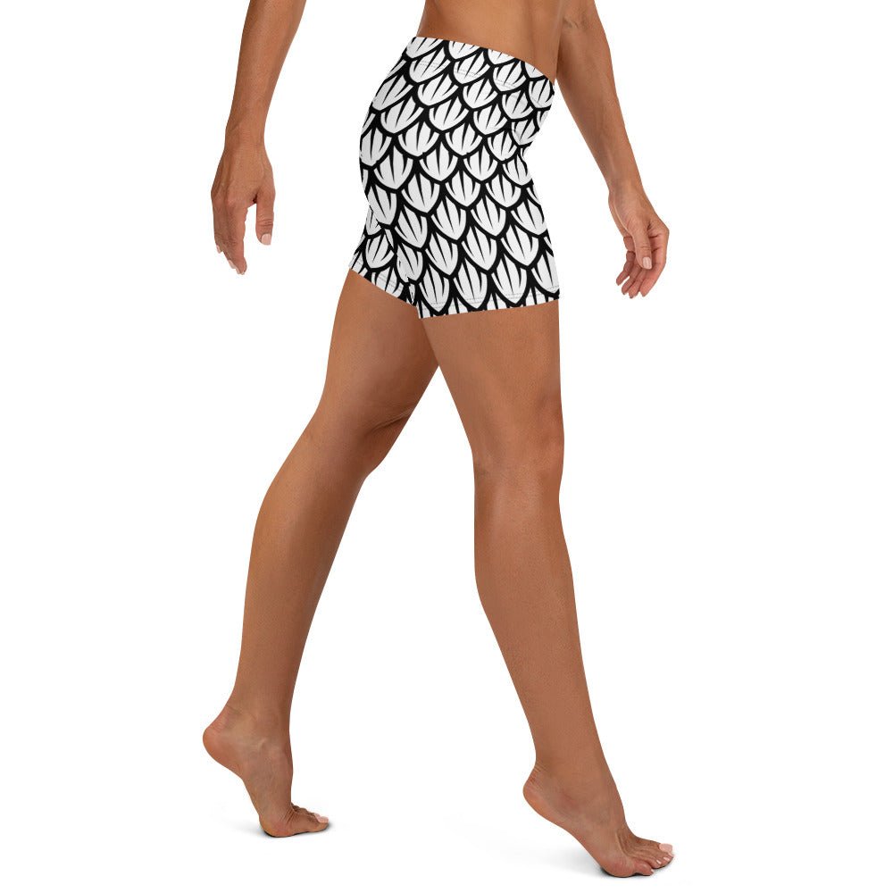 Yoga Shorts - Dragonscale - Physique Bodyware