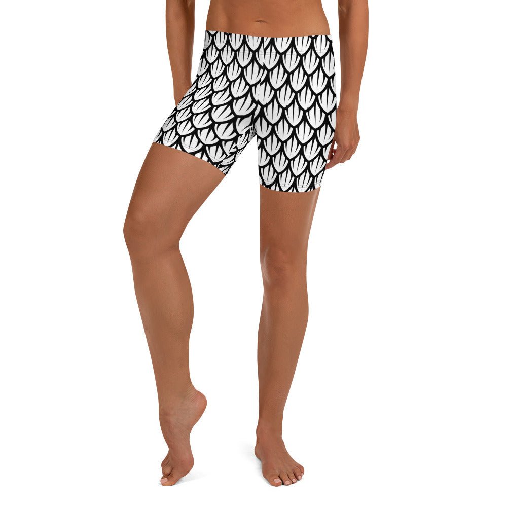 Yoga Shorts - Dragonscale - Physique Bodyware