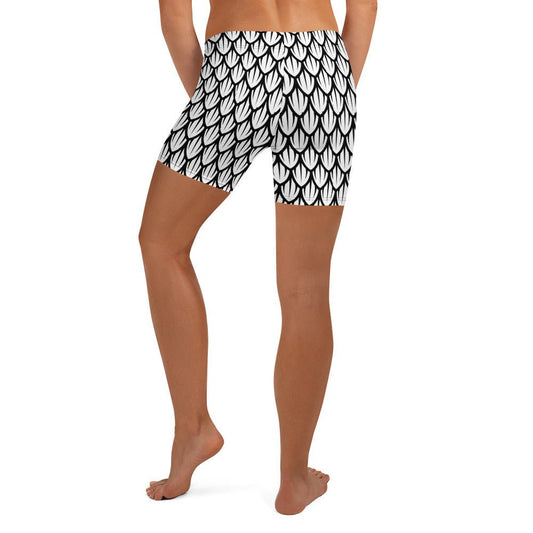 Yoga Shorts - Dragonscale - Physique Bodyware