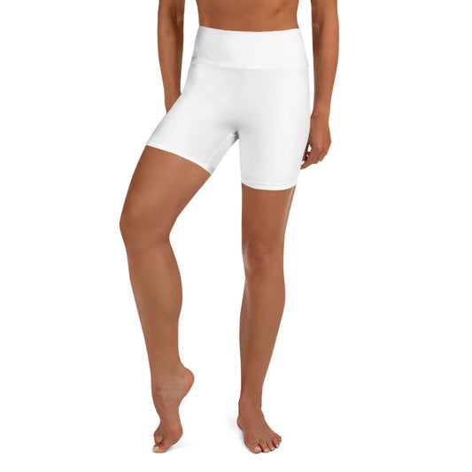 Yoga Shorts - Snow White - Physique Bodyware
