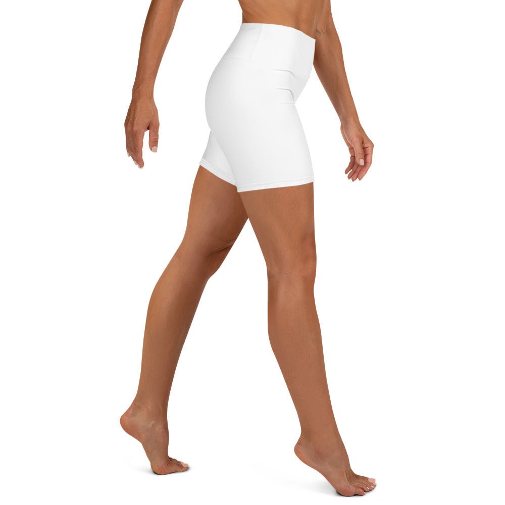Yoga Shorts - Snow White - Physique Bodyware
